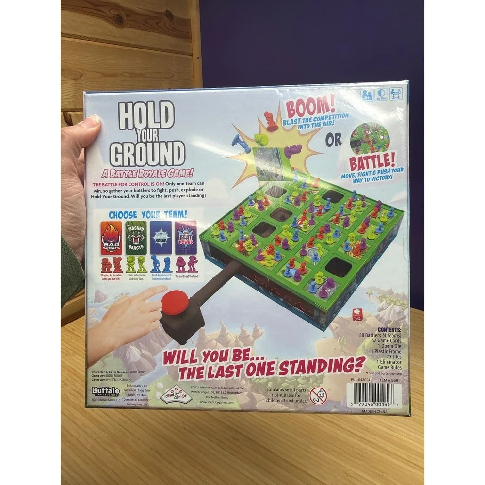 Hold Your Ground Battle Royale Board Game Buffalo Games‎ New Sealed
